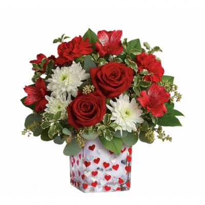 Bouquet de fleurs Happy Love